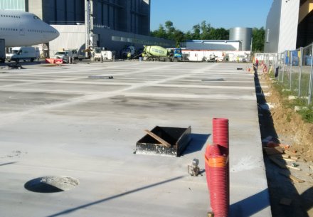 Extension de Tarmac – Jet Aviation 440x305