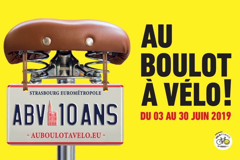 logo au boulot a velo