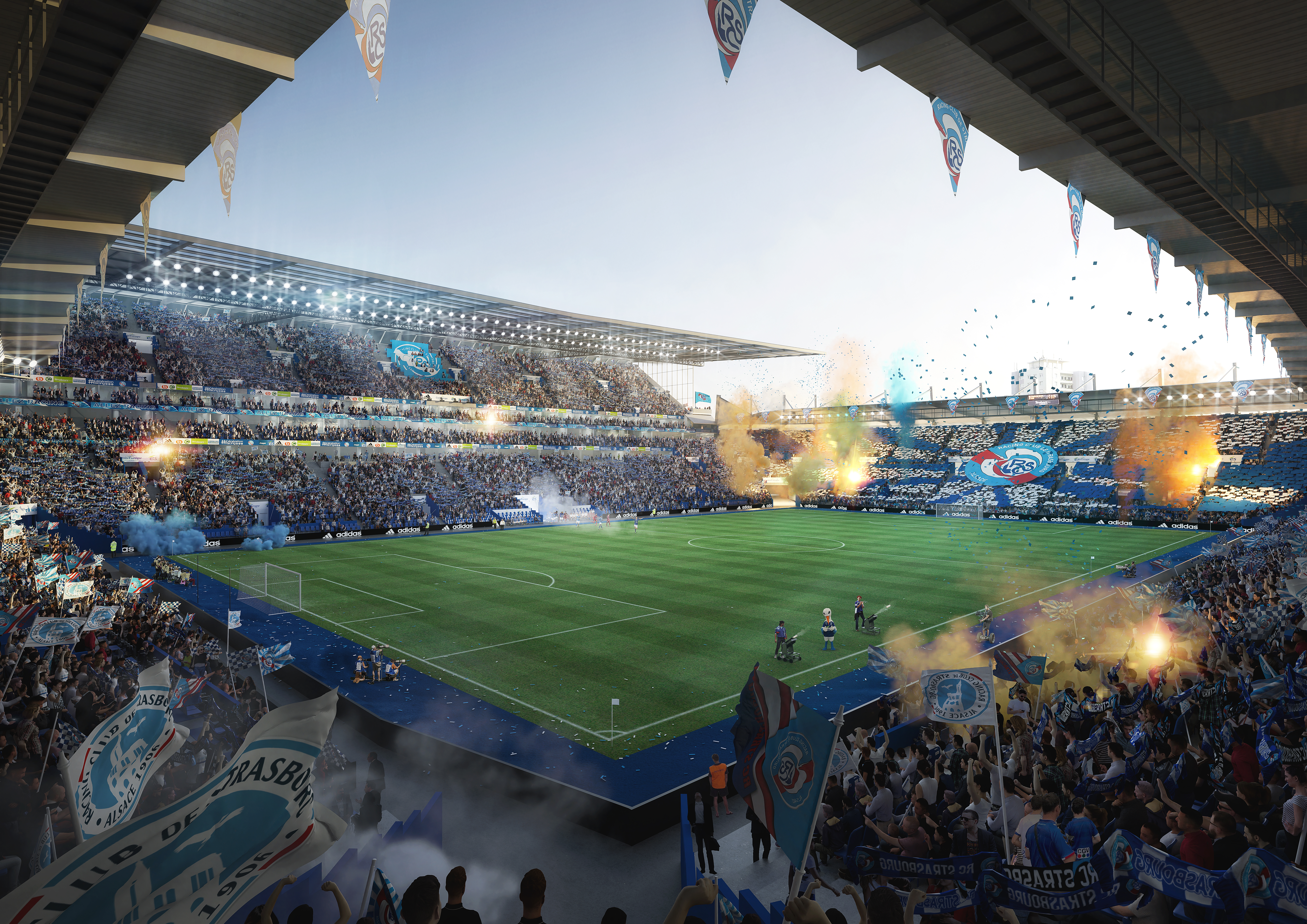2 extension restructuration du stade de la meinau jaugepopulous rey de crecy luxigon