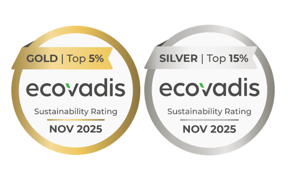 Itéco et OTE Ingénierie médaillées d'or et d'argent EcoVadis 2025